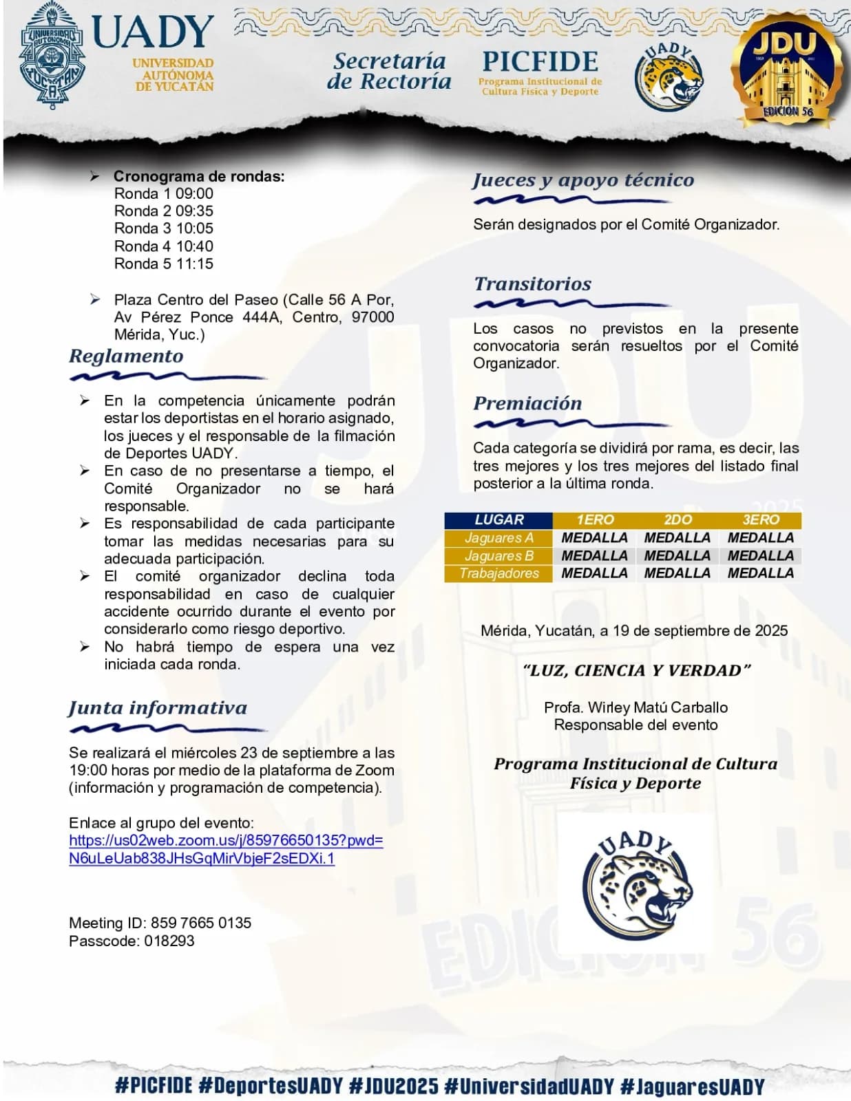Foto 2 de LVI Juegos Deportivos Universitarios Ajedrez Grupo