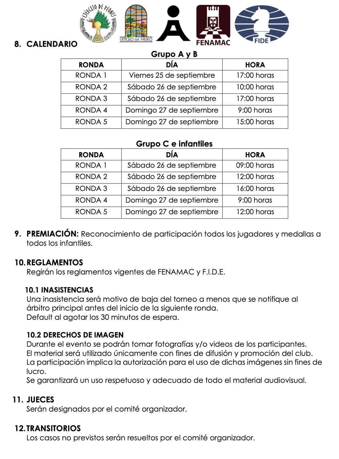 Foto 3 de Torneo Fide Clásico Yucatán 