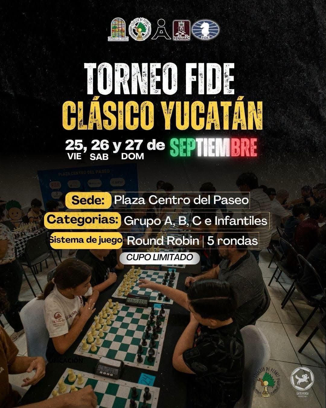Foto 1 de Torneo Clasico Yucatan Septiembre 2026 - Infantil
